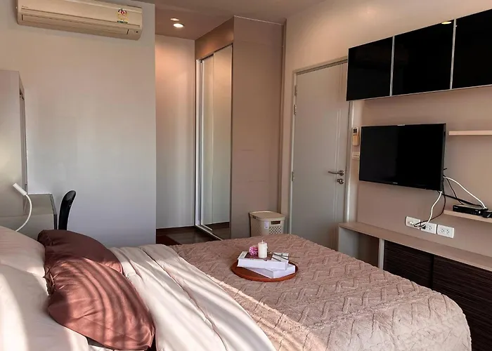 Lejlighed Modern Cozy Nest 3 Mins To Bts Saphan Khwai