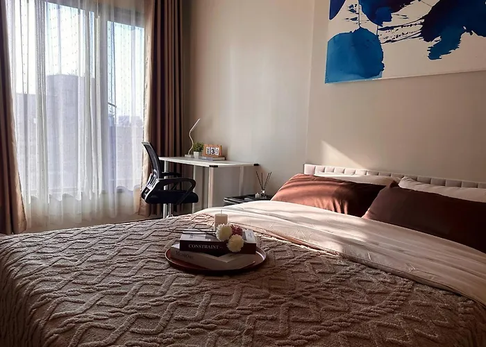 Modern Cozy Nest 3 Mins To Bts Saphan Khwai *