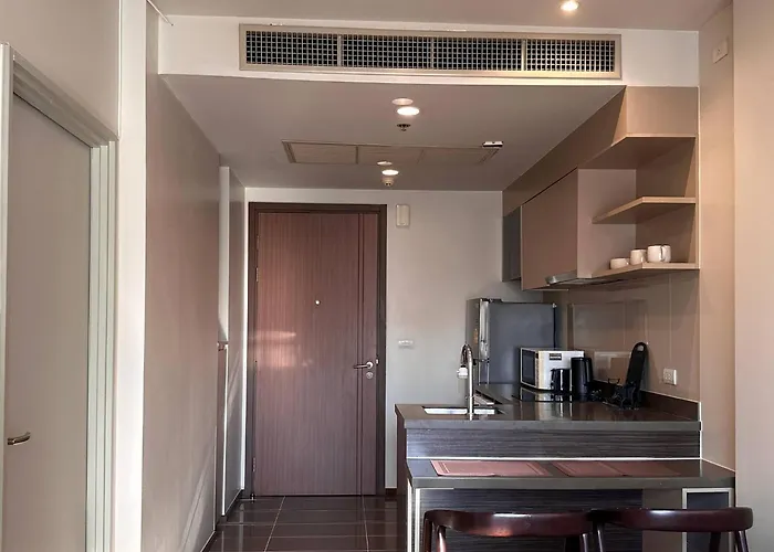 Modern Cozy Nest 3 Mins To Bts Saphan Khwai