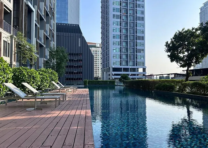 Lejlighed Modern Cozy Nest 3 Mins To Bts Saphan Khwai